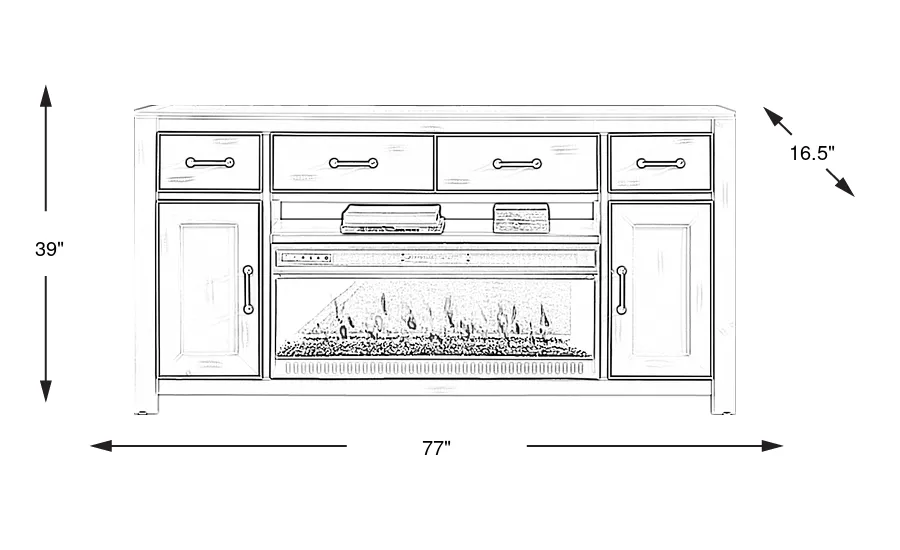 Dimension Image. Please refer to the Dimension Tab on this page for dimension details.