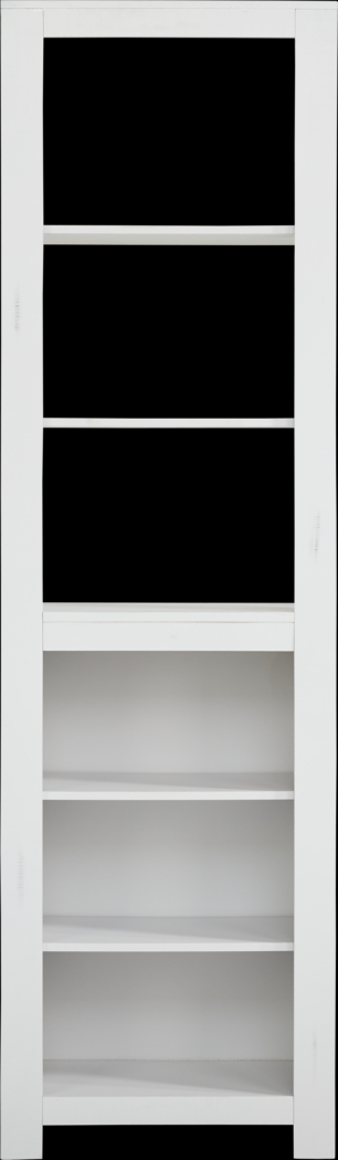 Abbey Springs White Bookcase - Thumbnail - Image 1