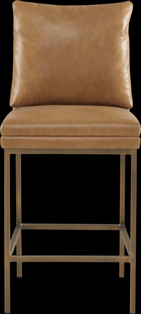 Abbeyhill Camel Counter Height Stool - Thumbnail - Image 2
