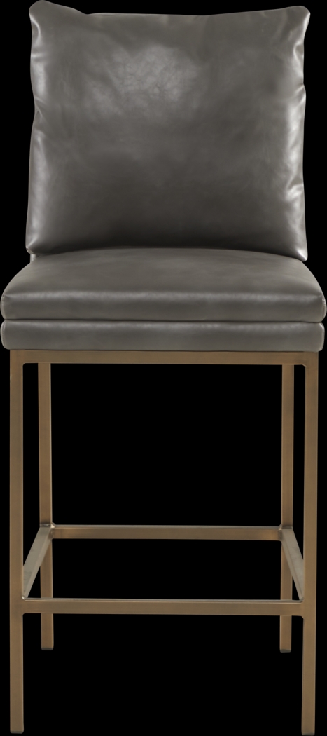 Abbeyhill Gray Counter Height Stool - Thumbnail - Image 2