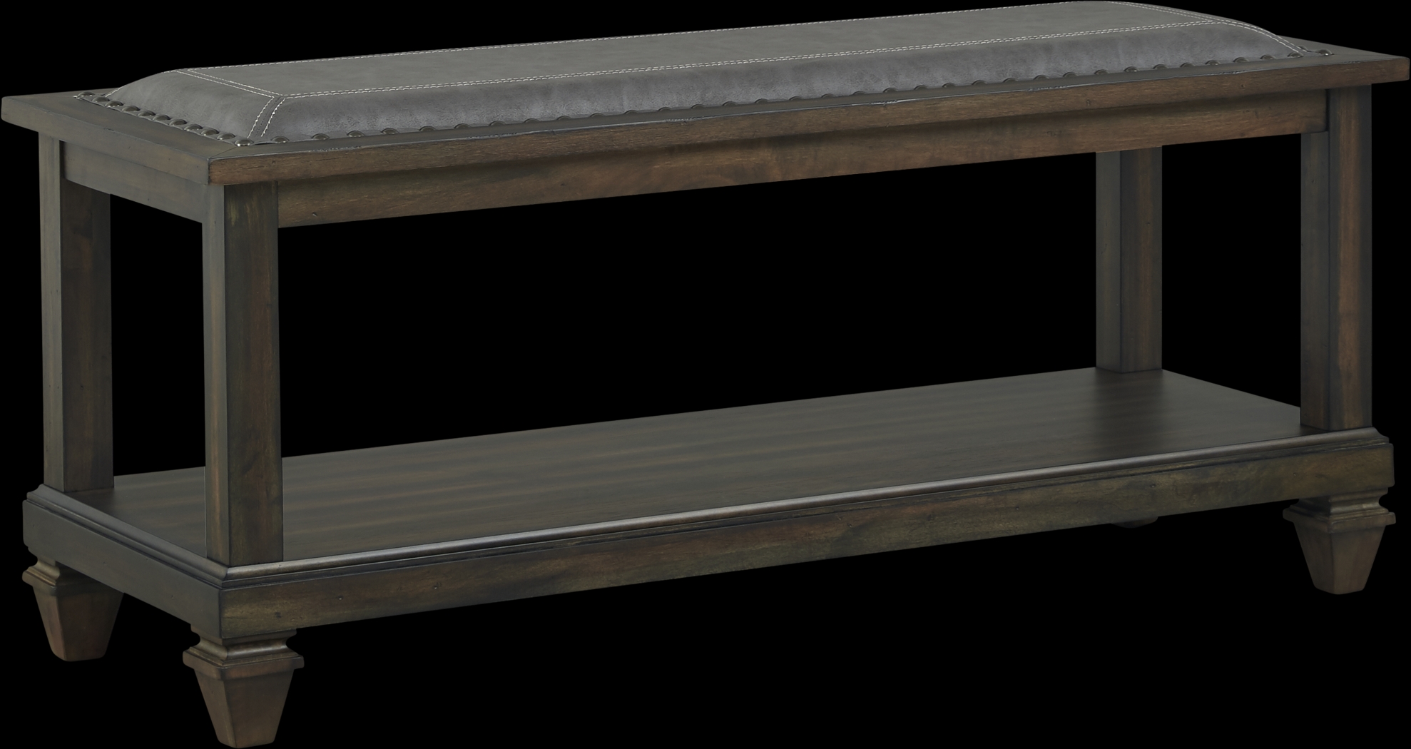 Abbeywood Brown Bed Bench - Thumbnail - Image 1