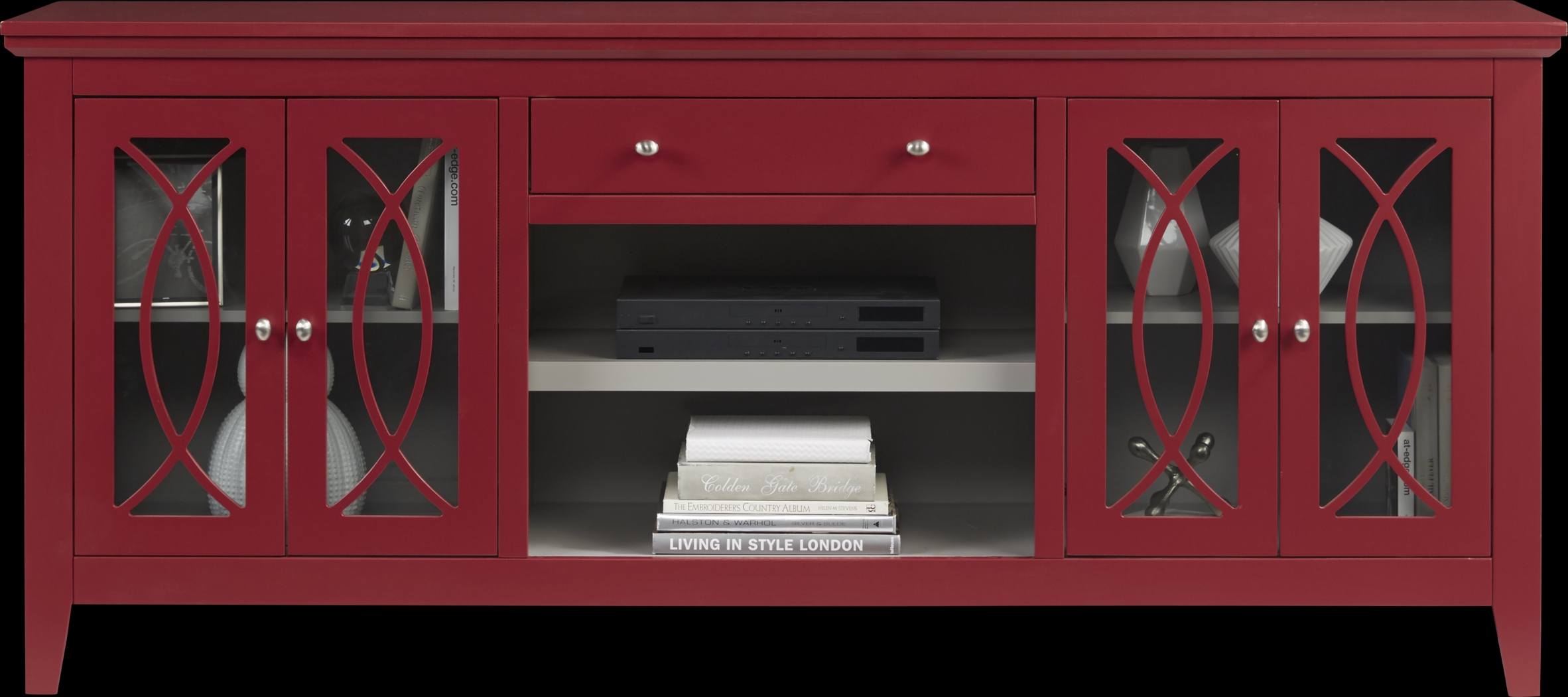 Abbie Crimson 80 in. Console - Thumbnail - Image 3