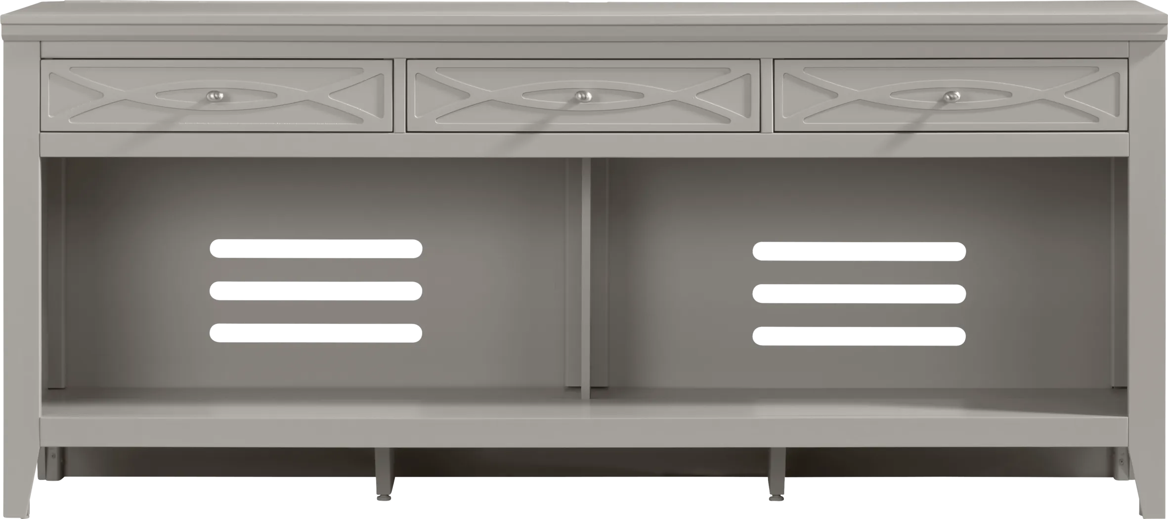 Abbie II Gray 77 in. Console - Thumbnail - Image 1