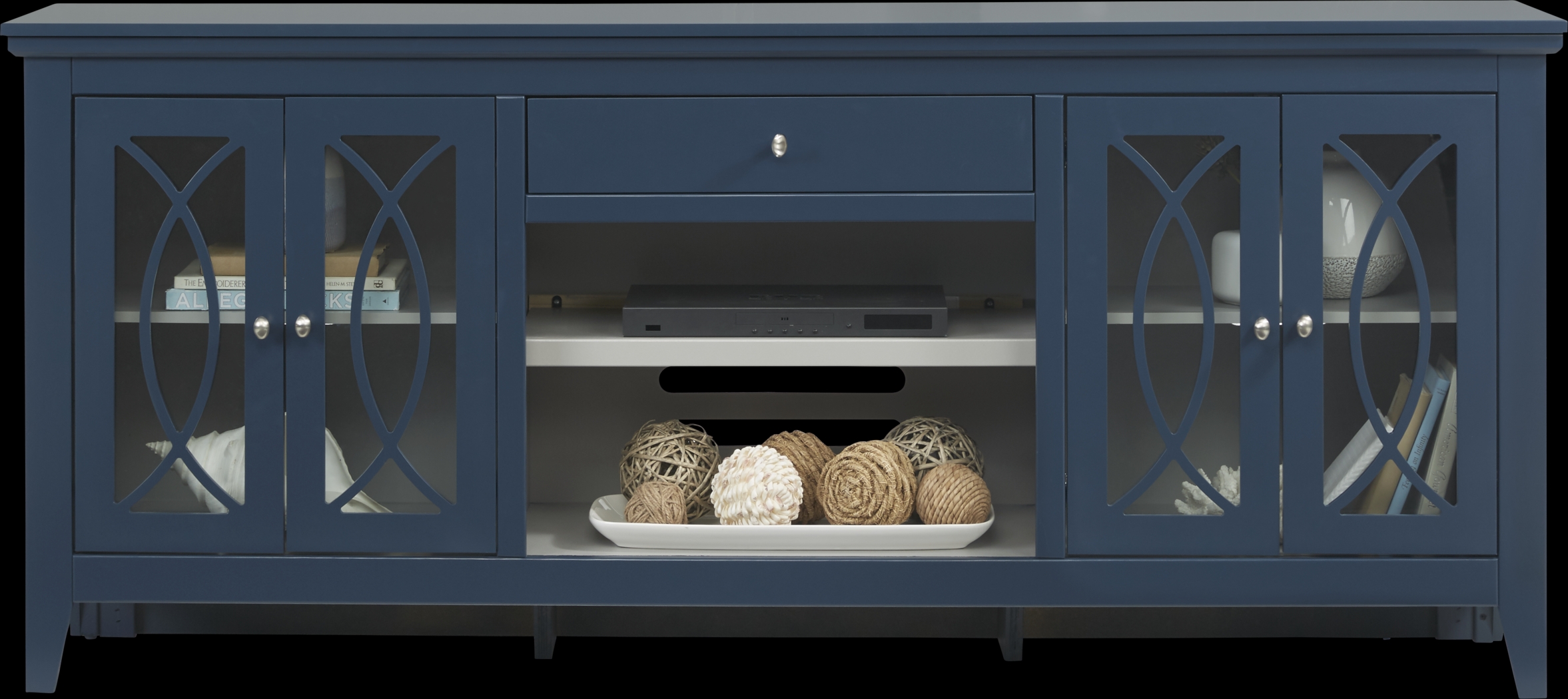 Abbie Navy 80 in. Console - Thumbnail - Image 3