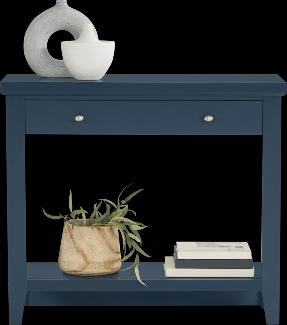 Abbie Navy Accent Table - Thumbnail - Image 2