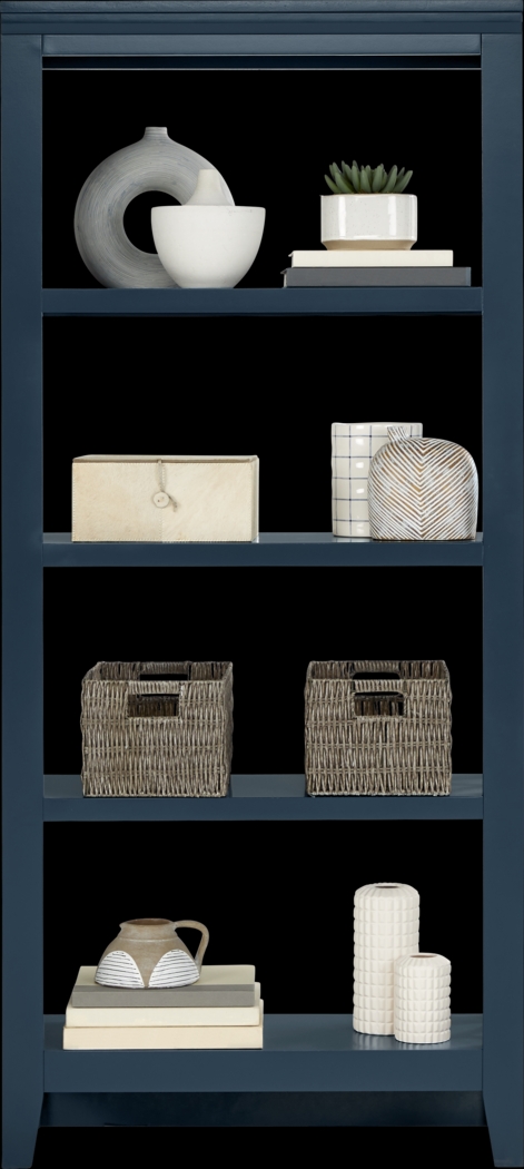 Abbie Navy Bookcase - Thumbnail - Image 2
