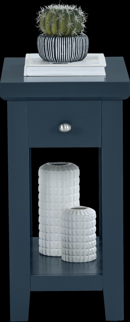 Abbie Navy Side Table - Thumbnail - Image 2