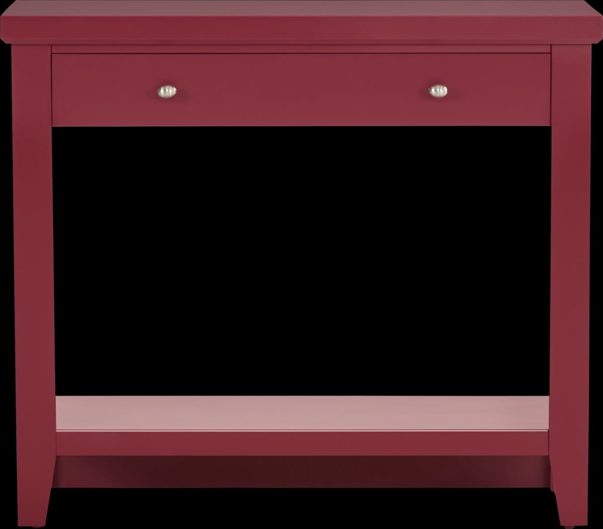 Abbie Red Accent Table - Thumbnail - Image 1