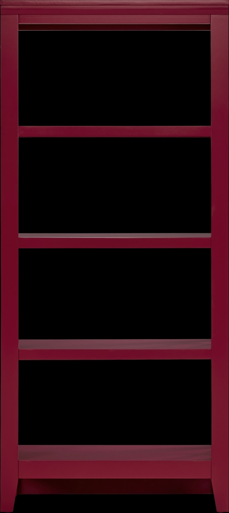 Abbie Red Bookcase - Thumbnail - Image 1