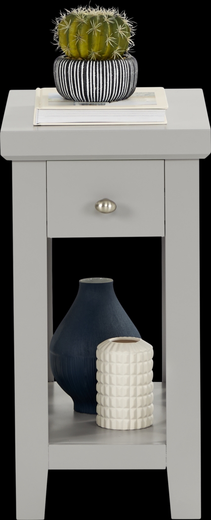 Abbie Silver Side Table - Thumbnail - Image 2