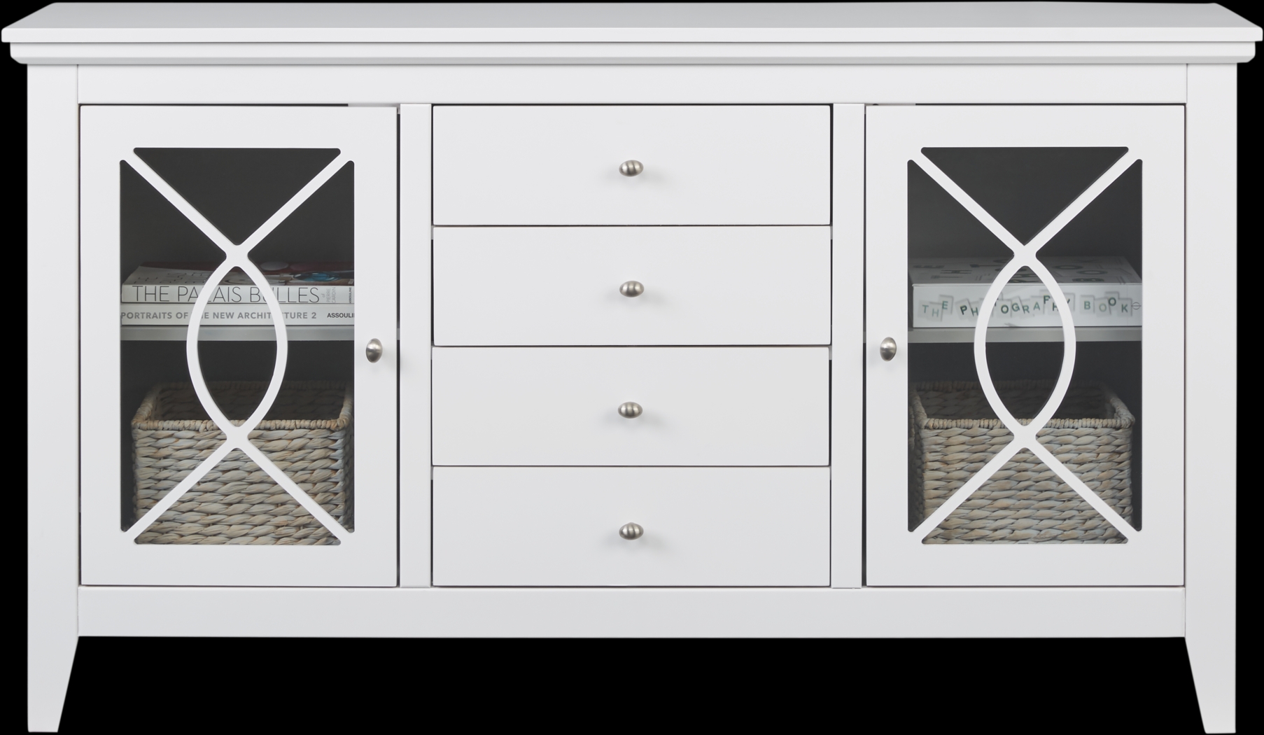 Abbie White 62 in. Console - Thumbnail - Image 2