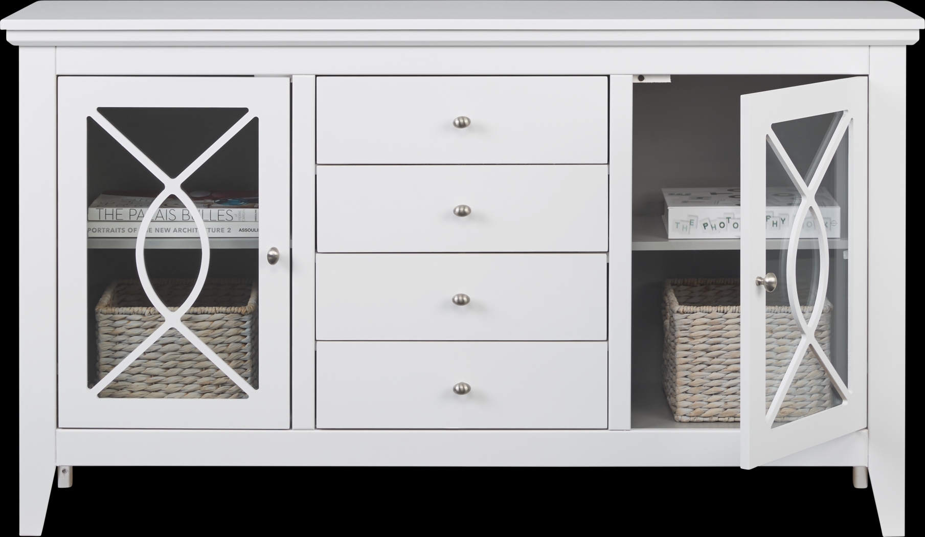 Abbie White 62 in. Console - Thumbnail - Image 3