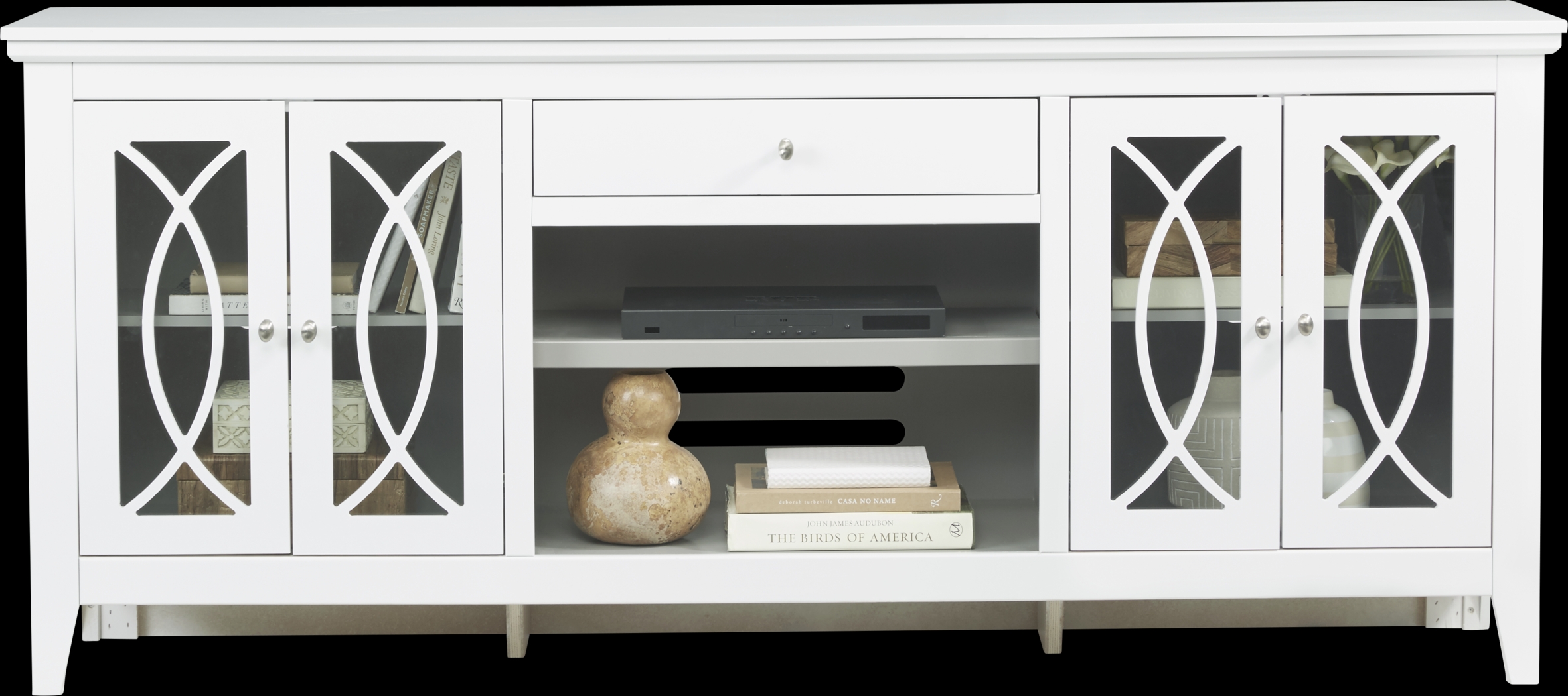 Abbie White 80 in. Console - Thumbnail - Image 3