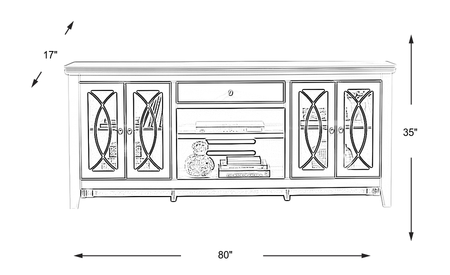 Dimension Image. Please refer to the Dimension Tab on this page for dimension details.