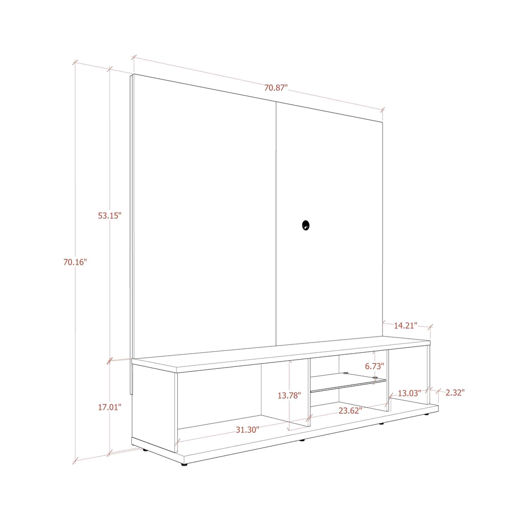 Abbisso Cinnamon 70 in. Console - Thumbnail - Image 8