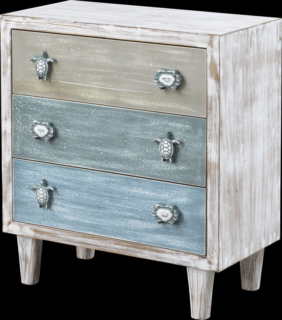 Abbotshall White Accent Cabinet - Thumbnail - Image 1