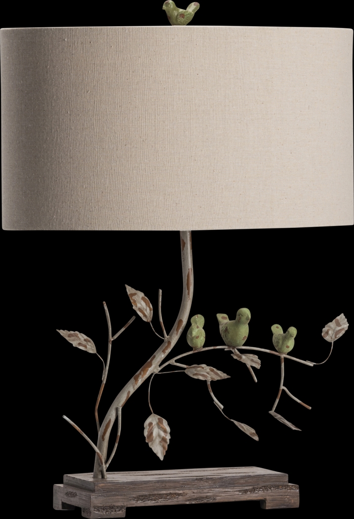 Abbotswell Ivory Lamp - Thumbnail - Image 3