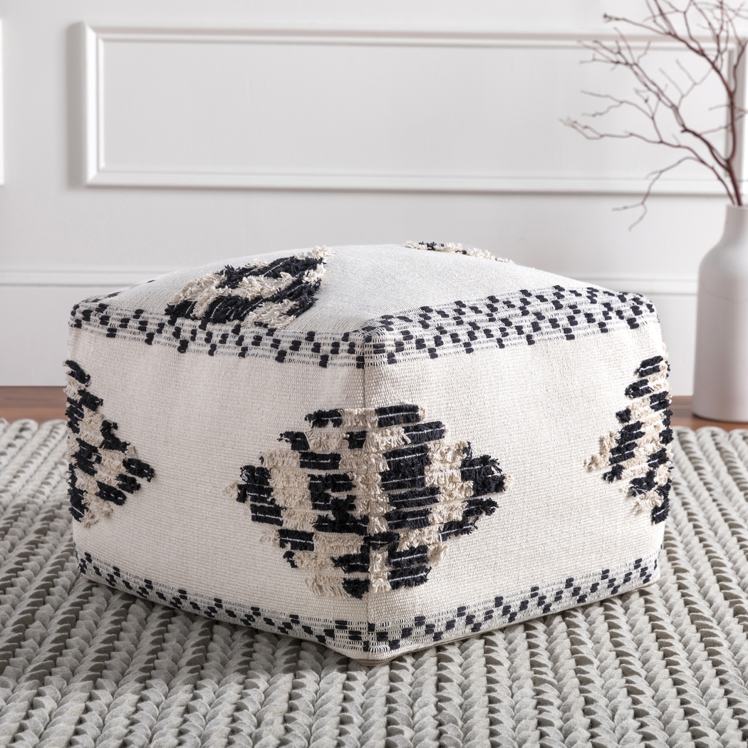 Abbotswoods Cream Ottoman - Thumbnail - Image 4