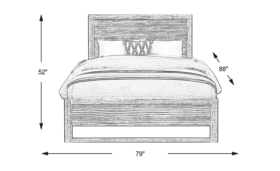 Dimension Image. Please refer to the Dimension Tab on this page for dimension details.