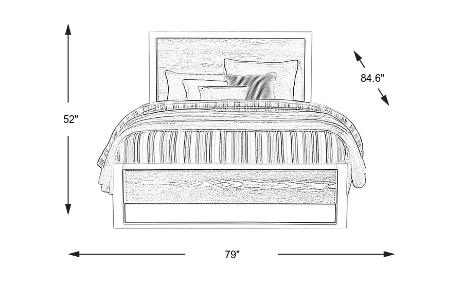 Dimension Image. Please refer to the Dimension Tab on this page for dimension details.