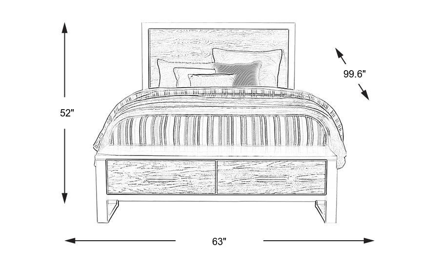Dimension Image. Please refer to the Dimension Tab on this page for dimension details.