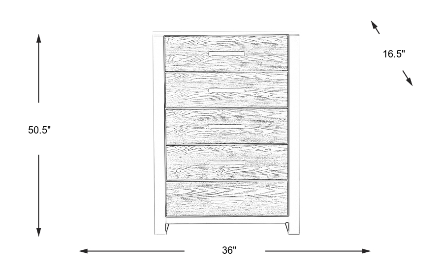 Dimension Image. Please refer to the Dimension Tab on this page for dimension details.