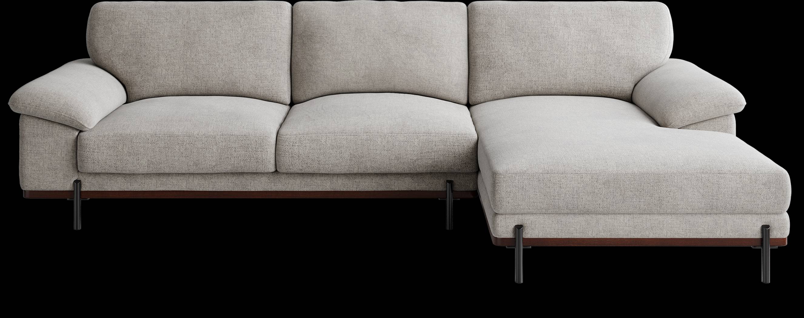 Abbottsville Gray 2 Pc Sectional - Thumbnail - Image 1