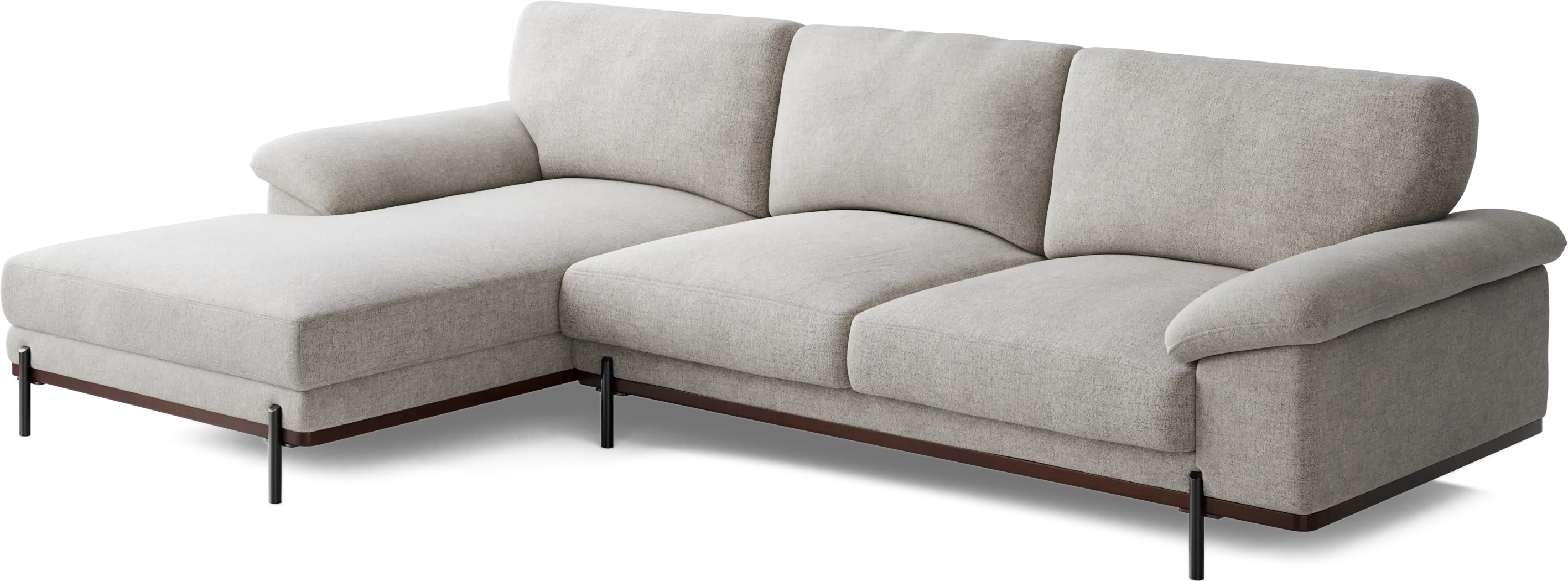 Abbottsville Gray 2 Pc Sectional - Thumbnail - Image 3