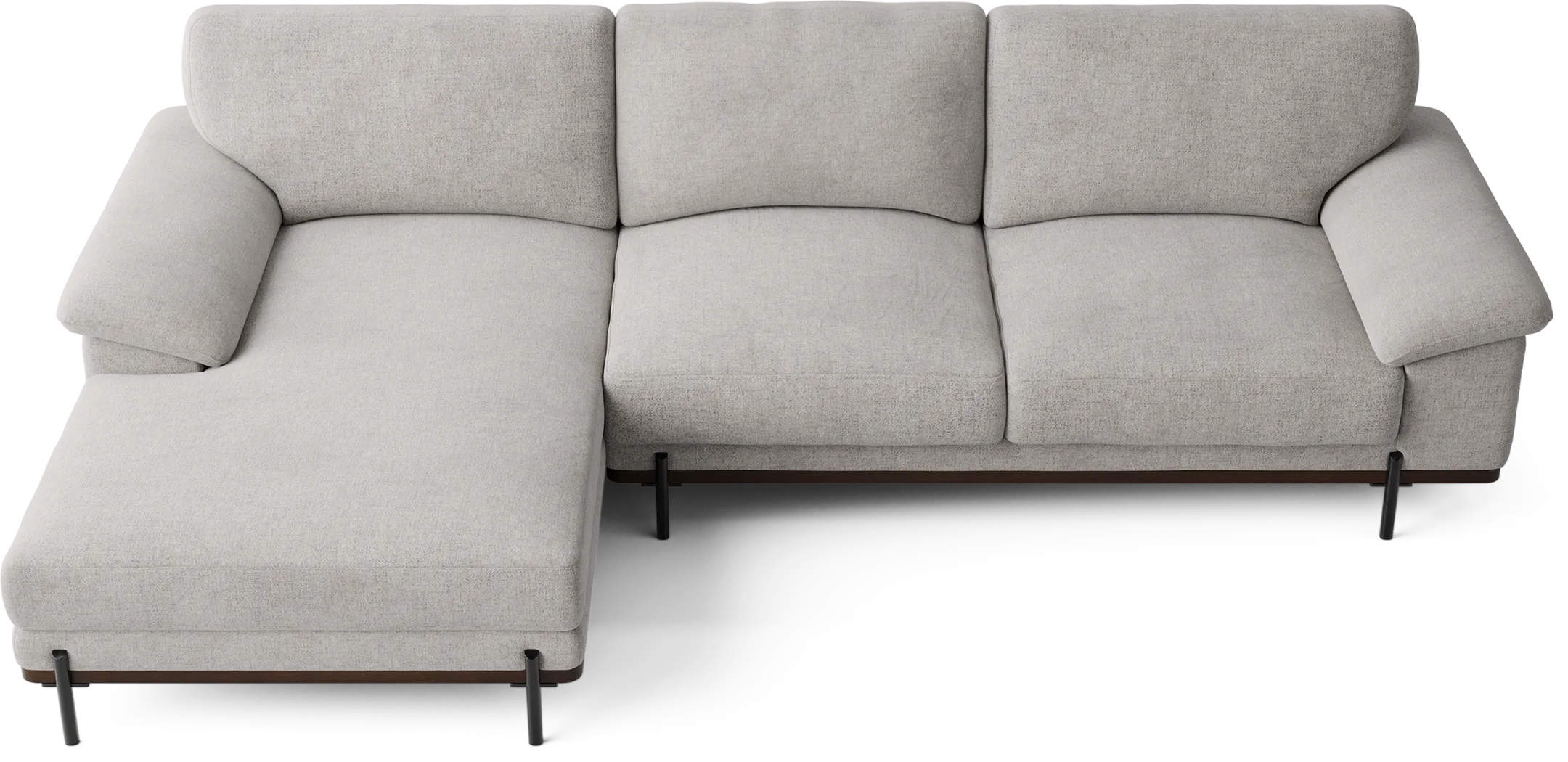 Abbottsville Gray 2 Pc Sectional - Thumbnail - Image 4