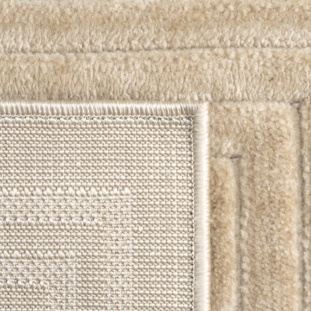 Abbour Beige 5' x 7' Indoor,Outdoor Rug - Thumbnail - Image 8