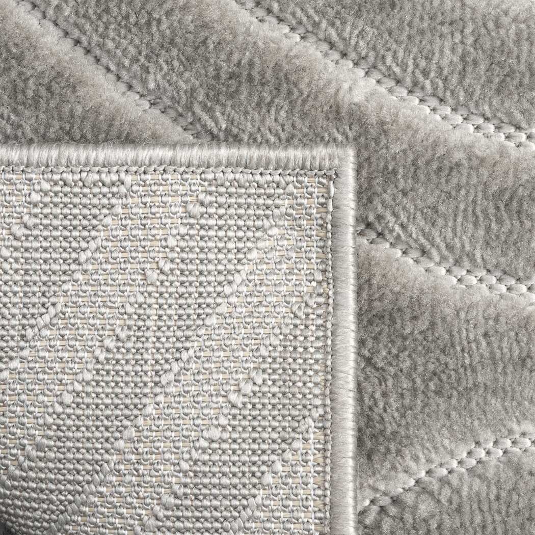 Abbour Light Gray 7'10 x 9'10 Indoor,Outdoor Rug - Thumbnail - Image 8