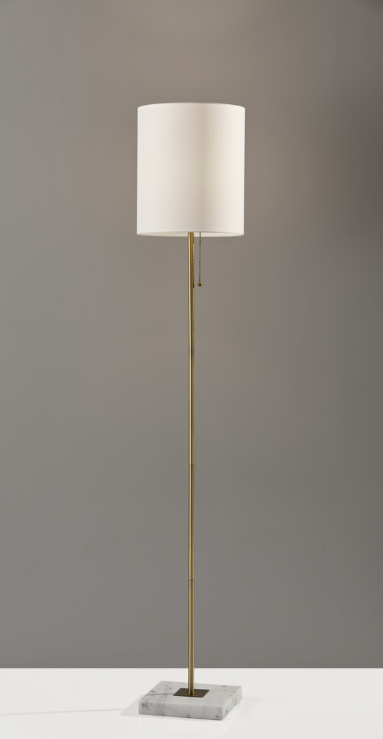 Abby Park Brass Floor Lamp - Thumbnail - Image 2
