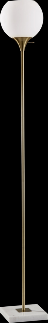 Abby Park Brass Torchiere - Thumbnail - Image 1