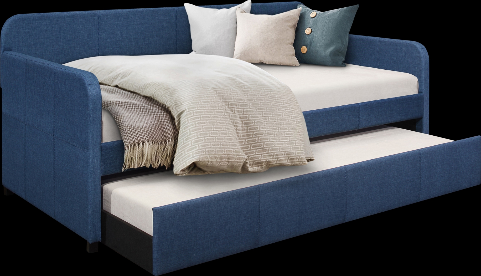 Abenaki Blue Daybed with Trundle - Thumbnail - Image 3