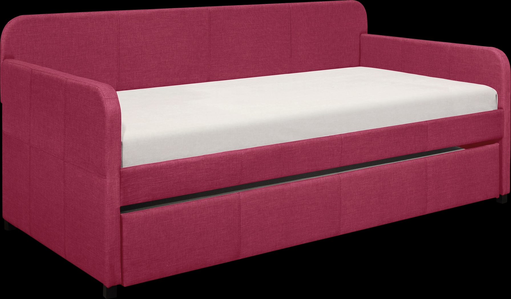 Abenaki Pink Daybed with Trundle - Thumbnail - Image 1