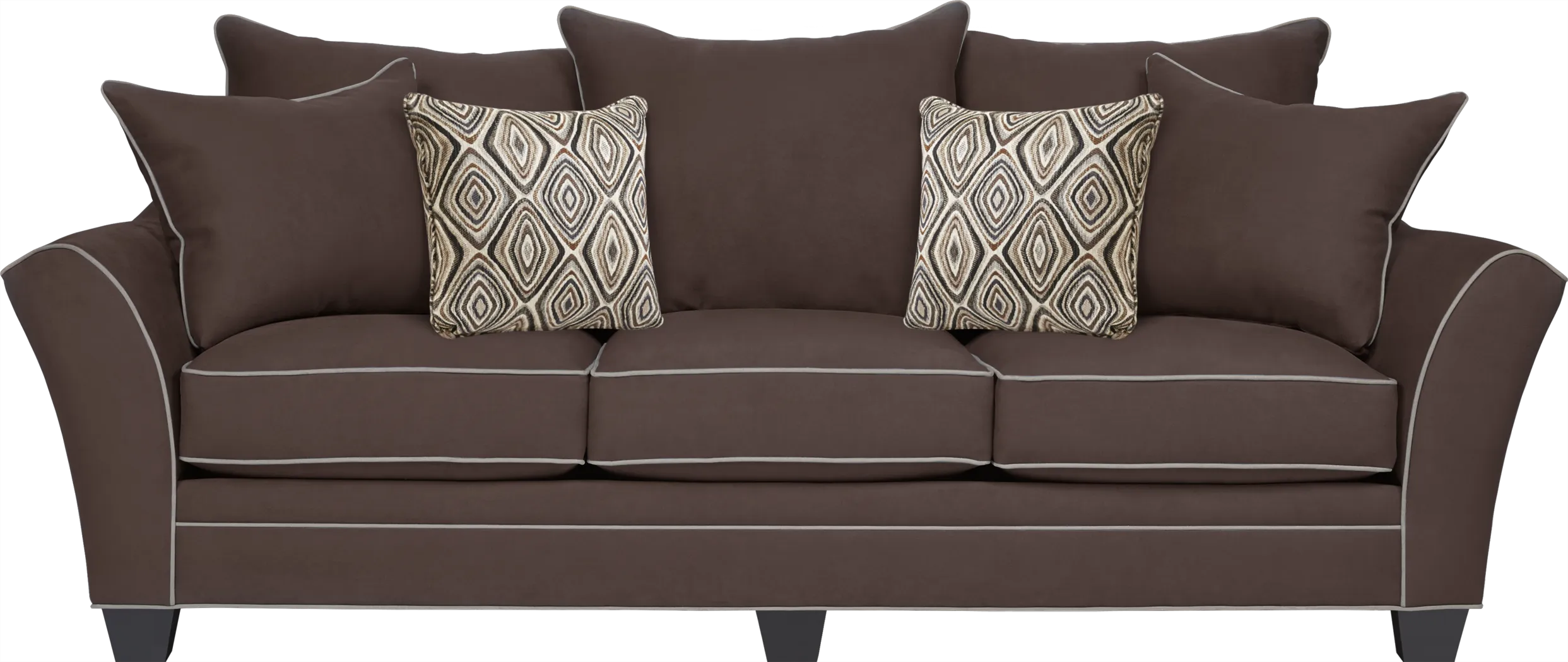 Aberdeen Chocolate Sofa - Thumbnail - Image 1