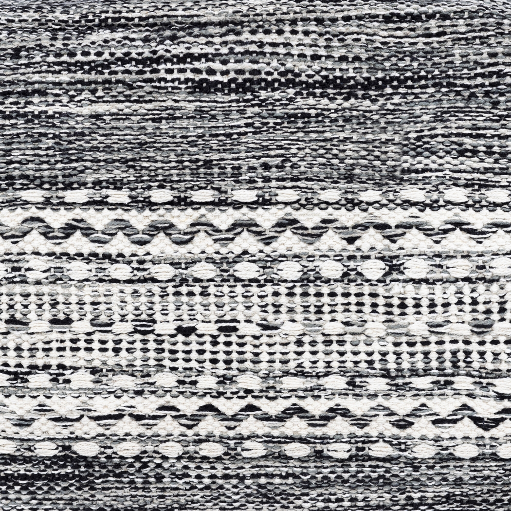 Aberfoyle Black Ottoman - Thumbnail - Image 5