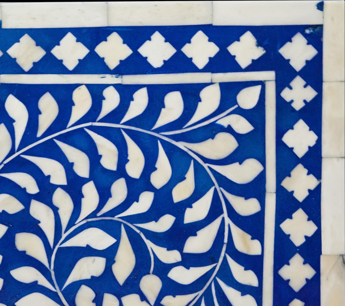 Aberglen Blue Accent Table - Thumbnail - Image 8