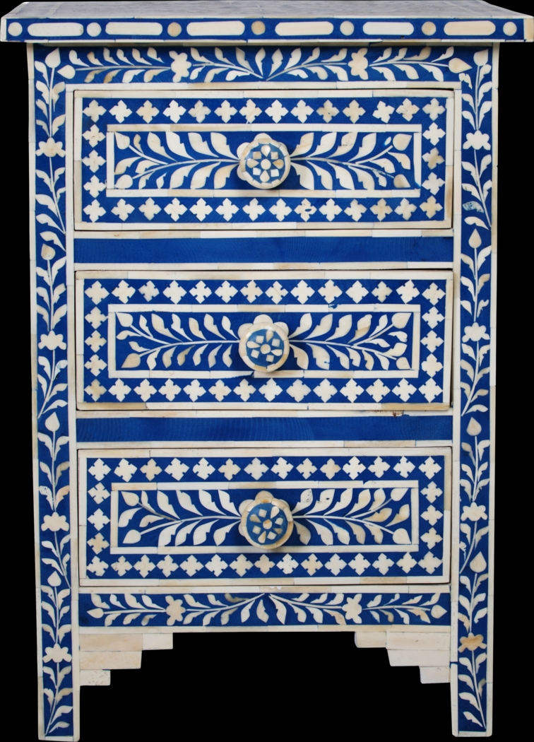 Aberglen Blue Accent Table - Thumbnail - Image 9