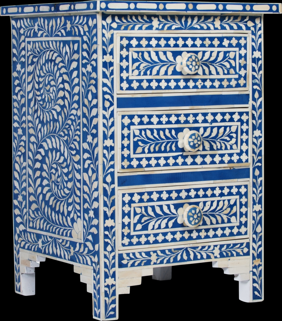 Aberglen Blue Accent Table - Thumbnail - Image 1