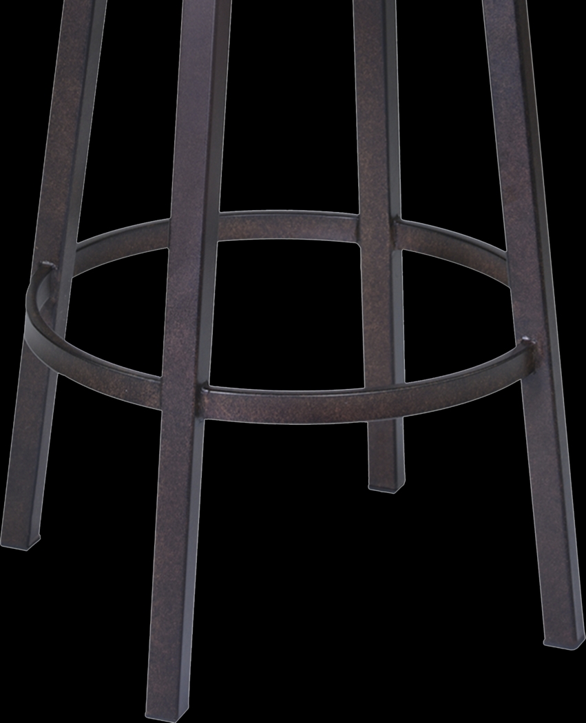 Abergreen Brown Fargo Bar Stool - Thumbnail - Image 5