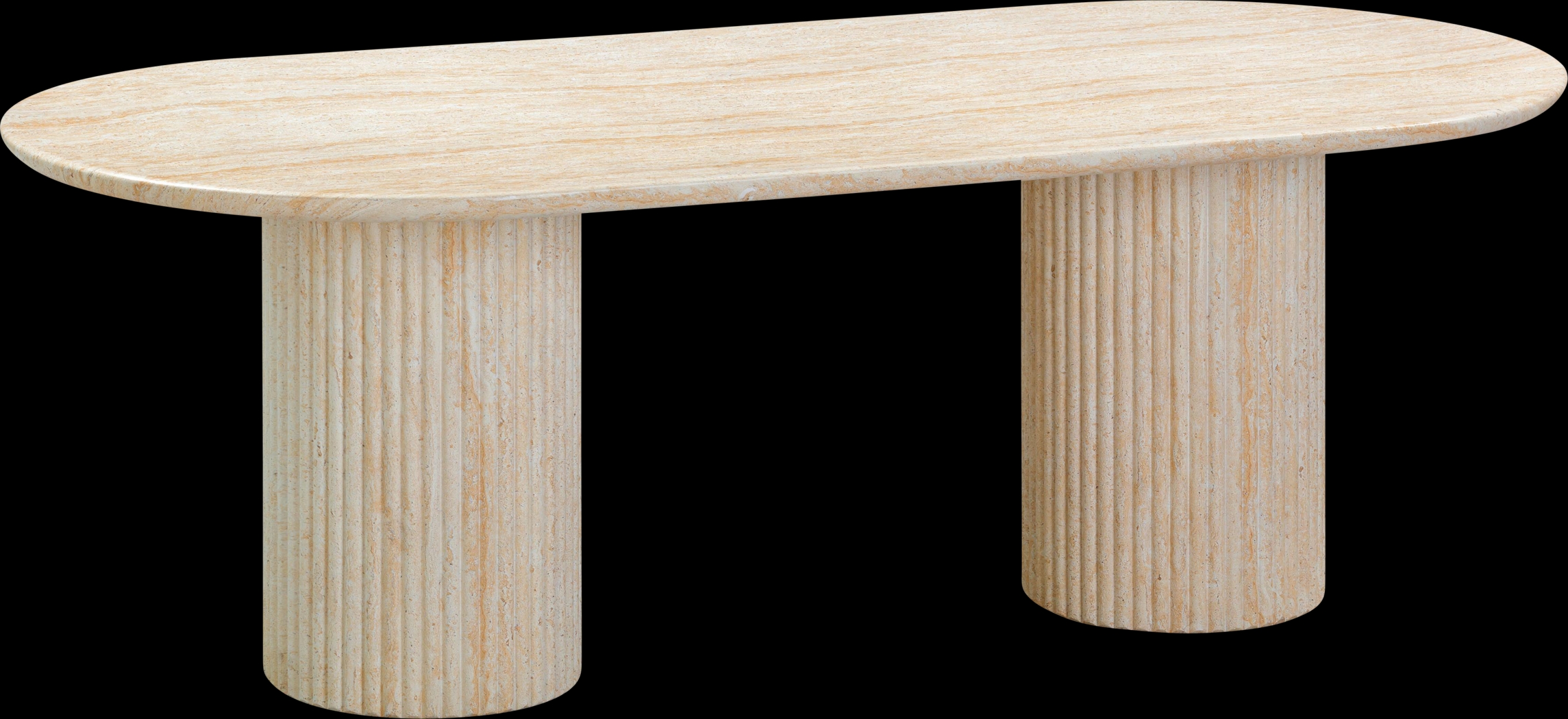 Aberjona Beige Dining Table - Thumbnail - Image 1
