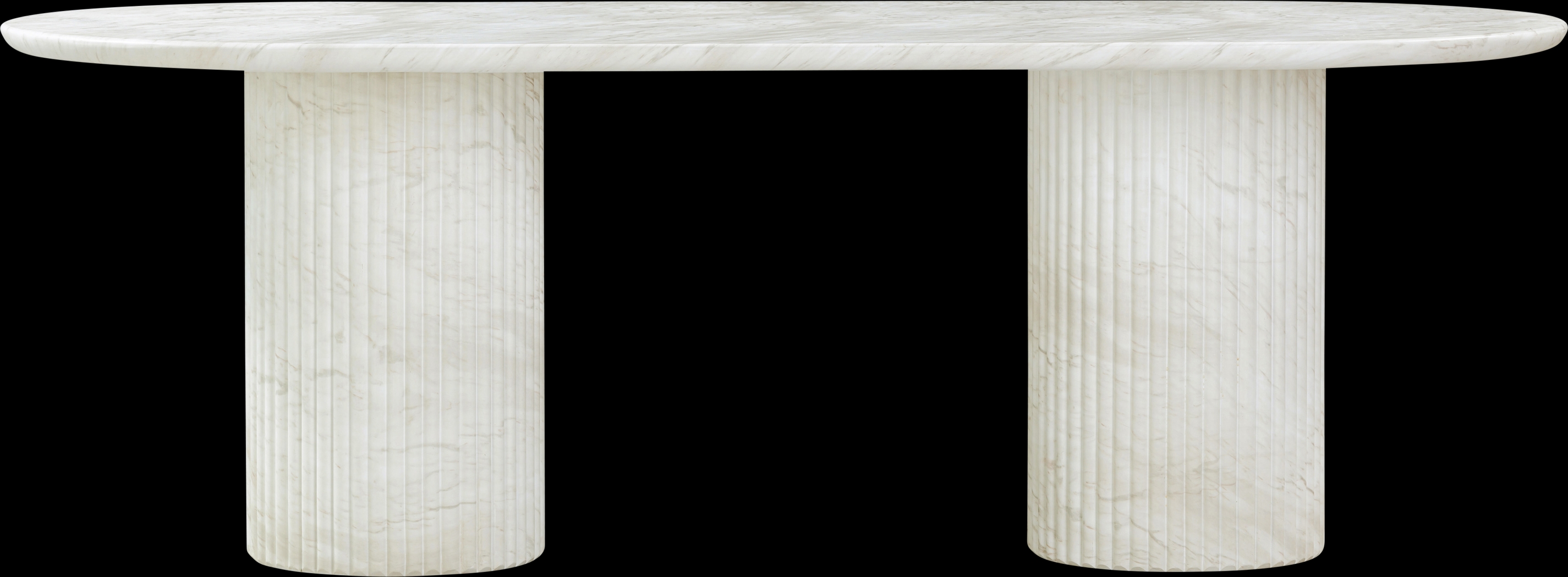 Aberjona White Dining Table - Thumbnail - Image 3