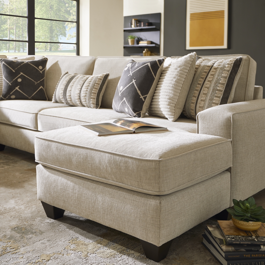 Aberlin Court Beige 3 Pc Sectional - Thumbnail - Image 4