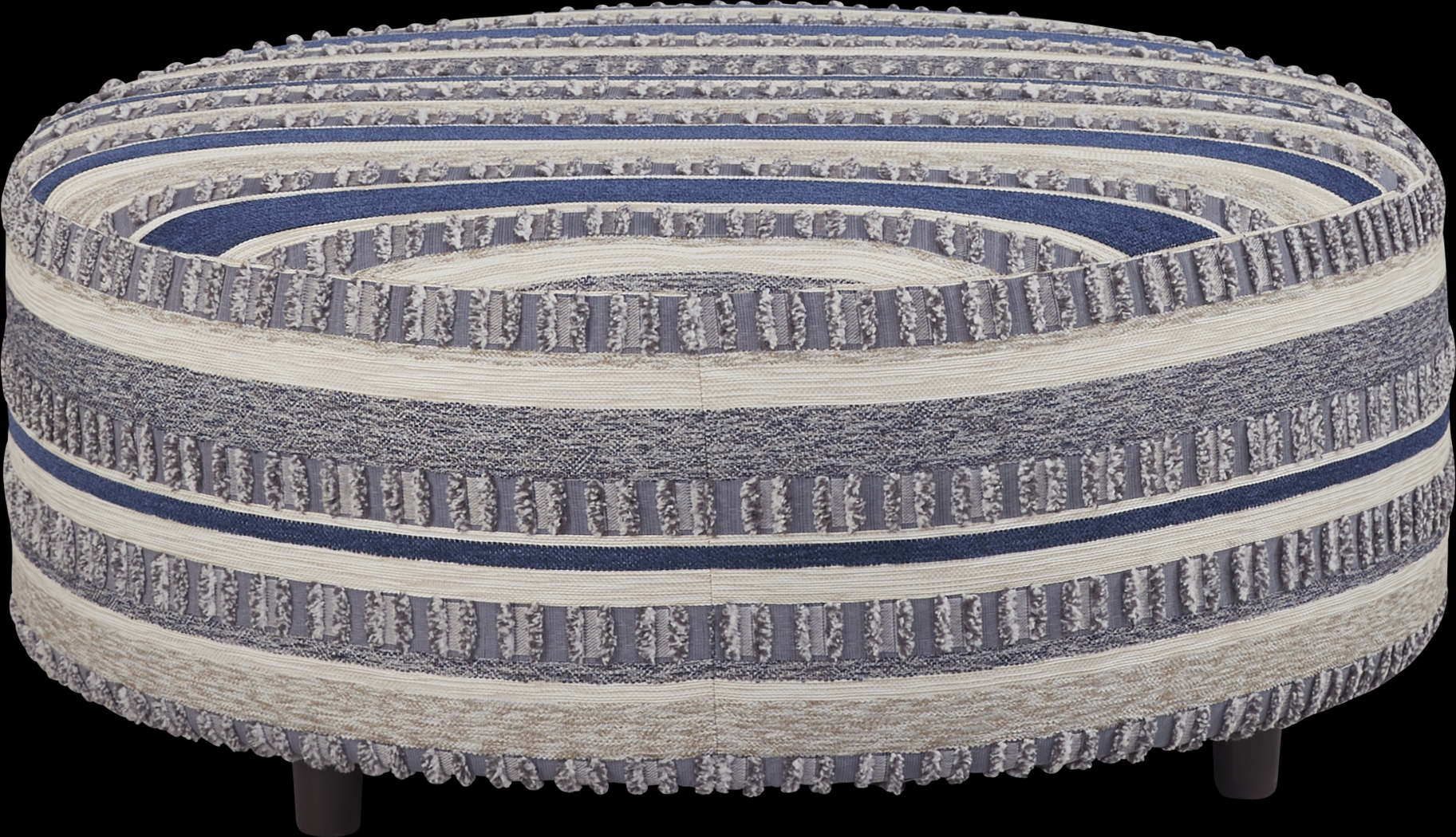 Aberlin Court Blue Cocktail Ottoman - Thumbnail - Image 2