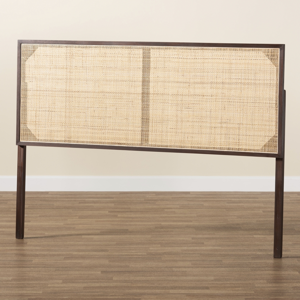 Aberth Dark Brown Queen Headboard - Thumbnail - Image 3