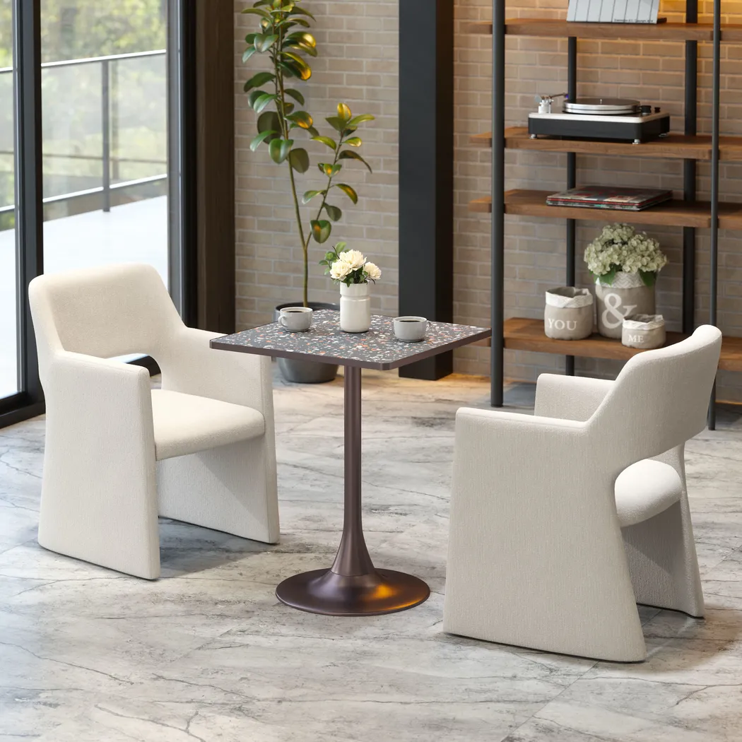 Abhira Black Dining Table - Thumbnail - Image 4