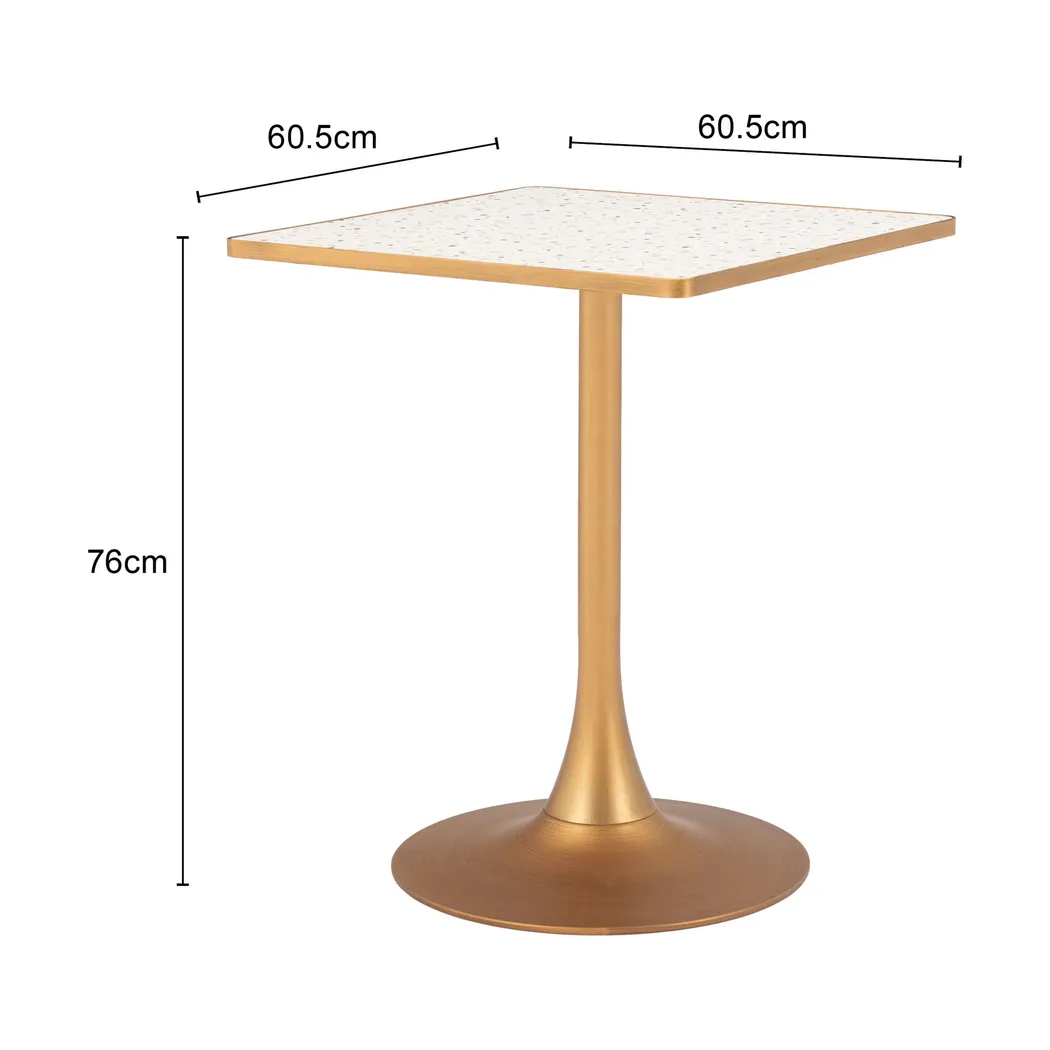 Abhira Gold Dining Table - Thumbnail - Image 3