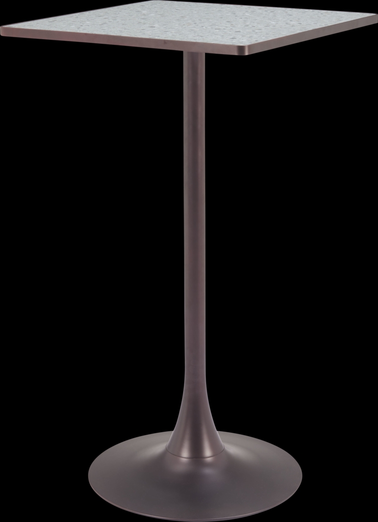 Abhira Gray Bar Table - Thumbnail - Image 1