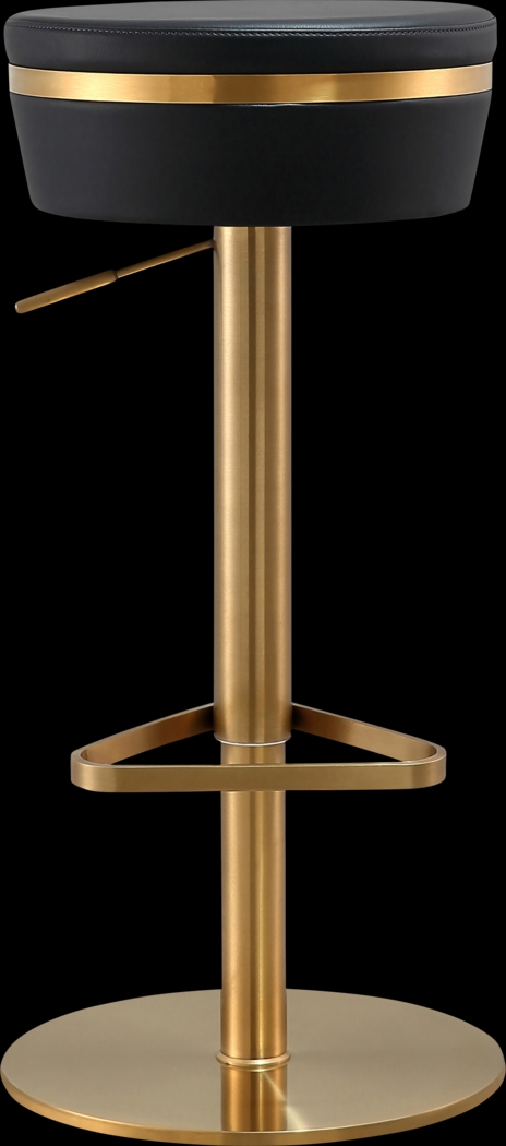 Abiaka Black Adjustable Stool - Thumbnail - Image 3